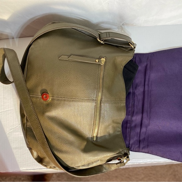 Target boho Crossbody purse, olive color - Picture 3 of 12